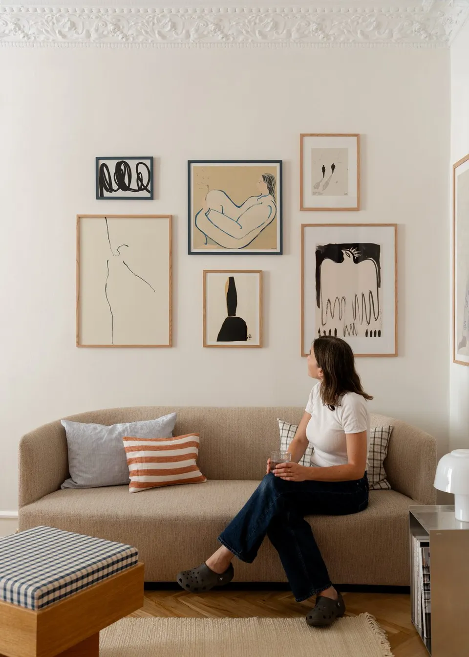 The Poster Club Edit No. 084 Art Wall Bilderwand beige