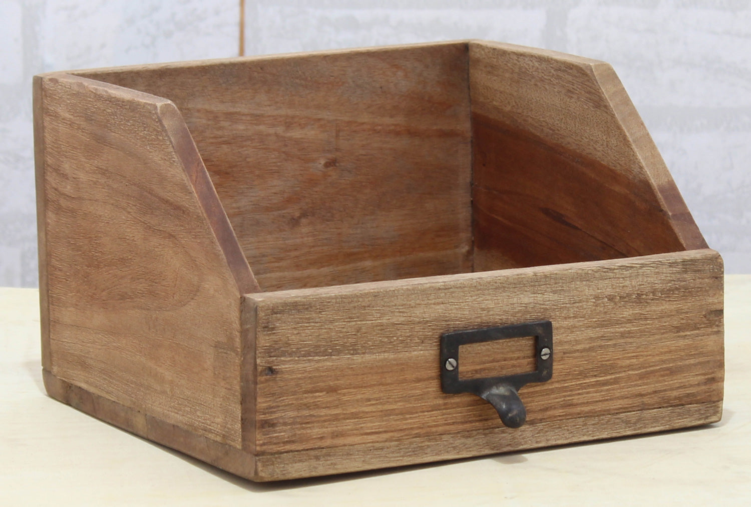 LS-LebenStil Napoli Besteckkasten Holz braun 24cm