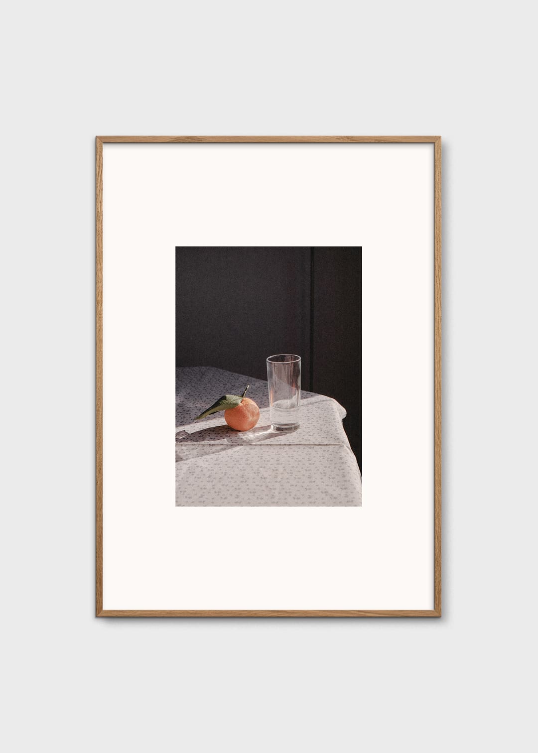 The Poster Club Sunrise Kunstdruck 30x40 cm orange grau