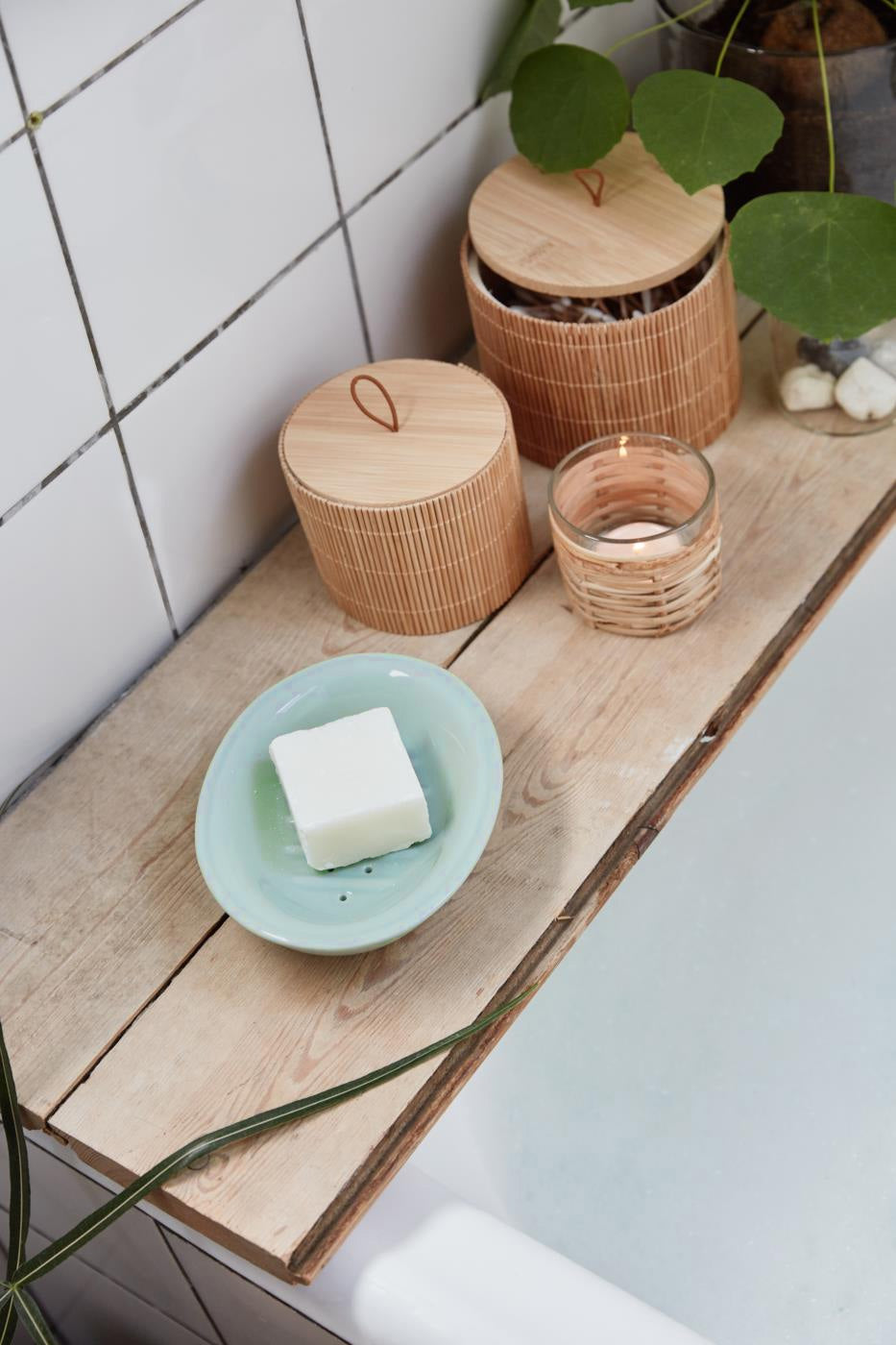 LS-LebenStil Möbel & Wohnen Altum Seifenschale Keramik Blau 15cm