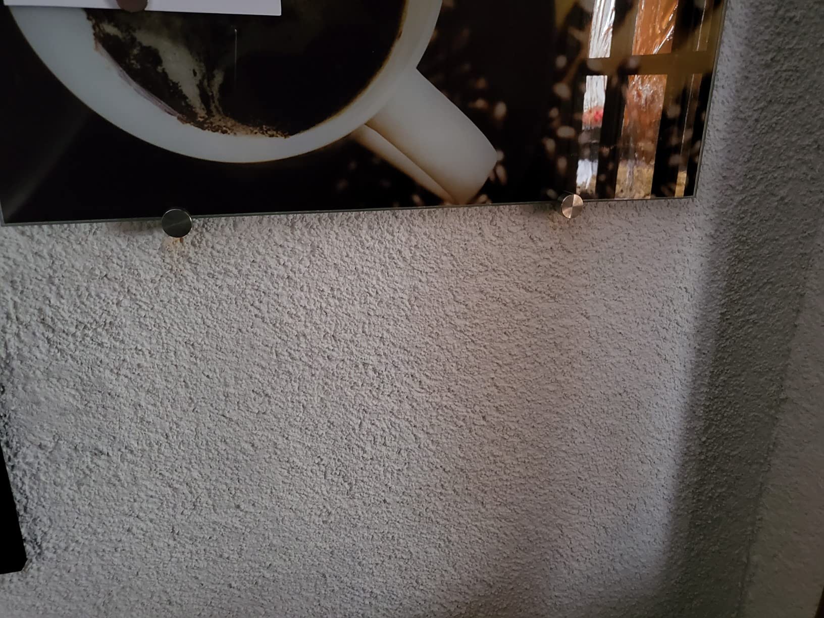 Banjado Magnettafel Blaue Tasse Glas 40x60 cm Küche