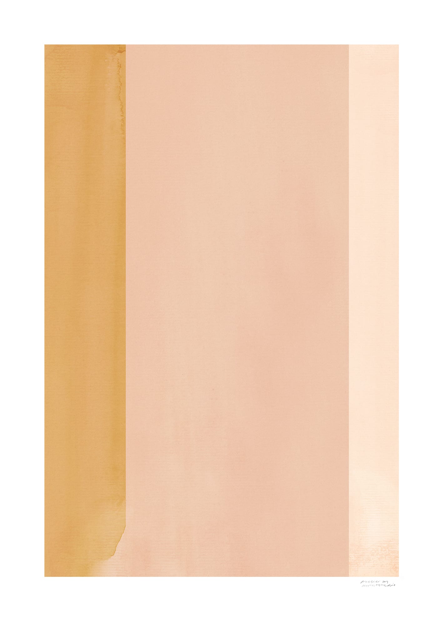 The Poster Club Art Prints E1027 No 04 Poster 50x70 cm orange