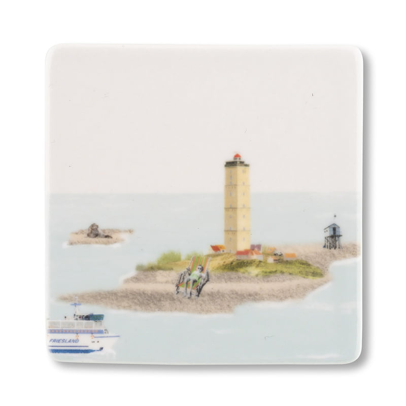 Storytiles Mini's Richtung Terschelling Wandfliese Mini Boot