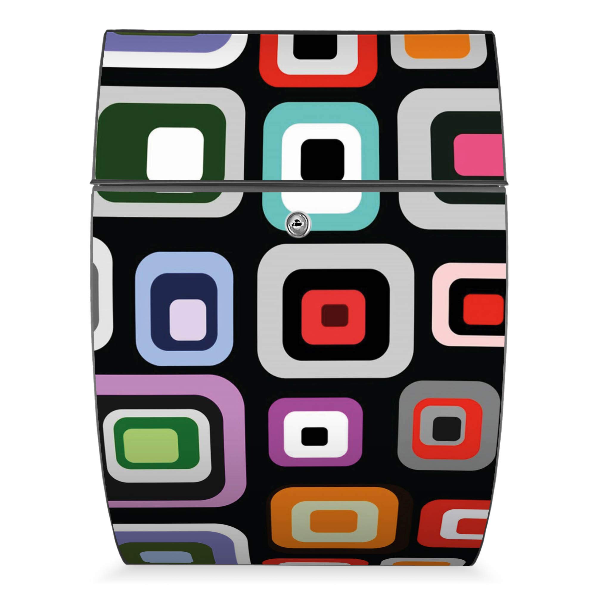 Banjado Riviera Briefkasten Anthrazit Retro A4