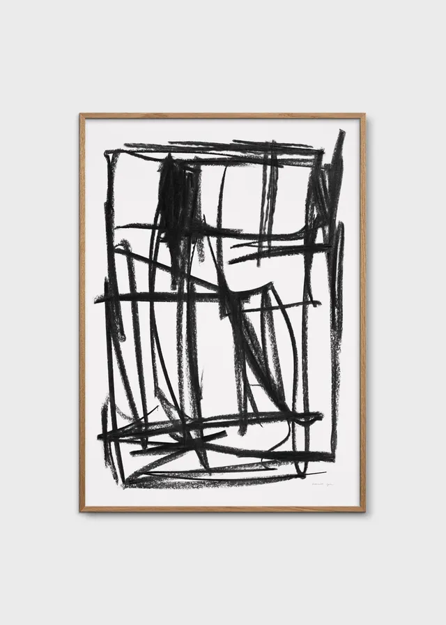 The Poster Club Turmoil Kunstdruck 50x70 cm abstrakt