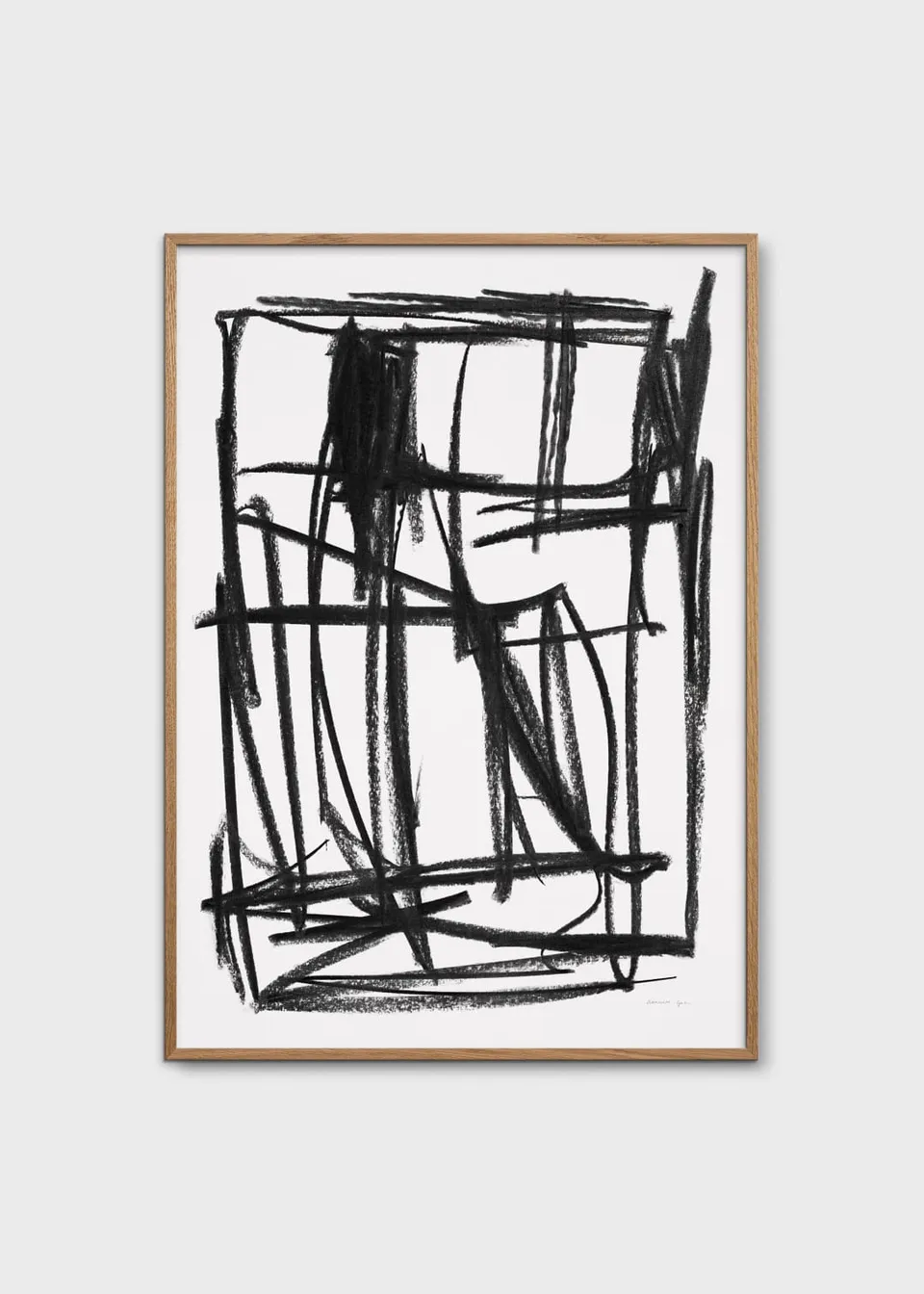 The Poster Club Turmoil Kunstdruck 50x70 cm abstrakt