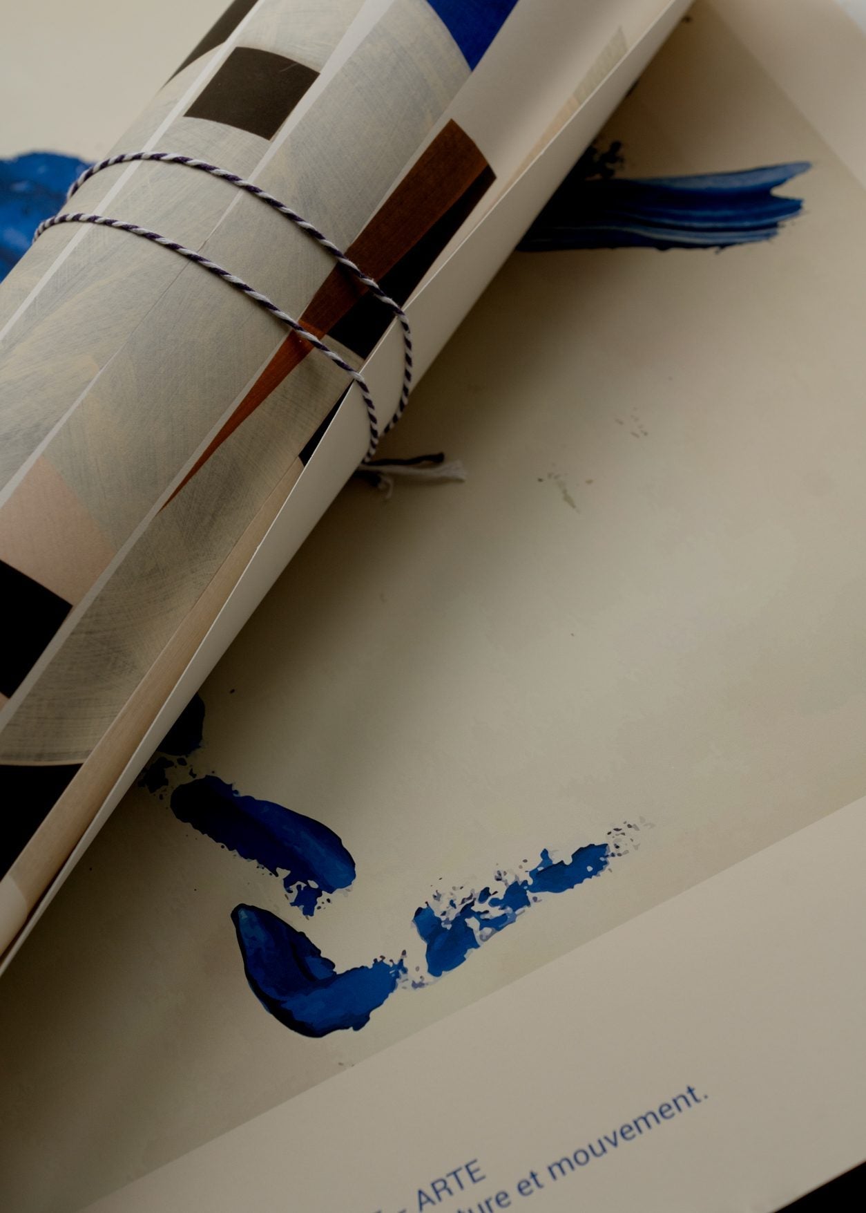 The Poster Club Perfect Match Pair No. 020 Poster beige blau