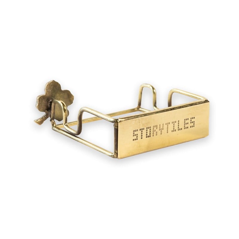 StoryTiles Tile Holders Golden Holdie Clover Halter Gold