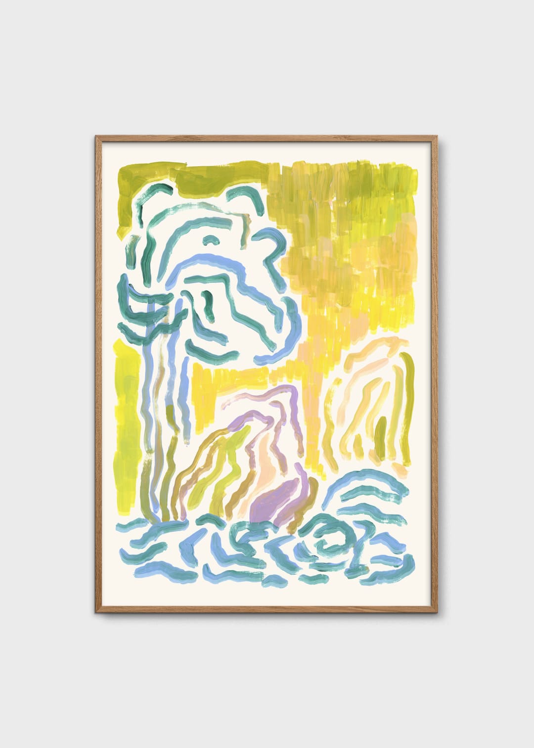 The Poster Club Untamed Nature 01 Kunstdruck 30x40 Botanik