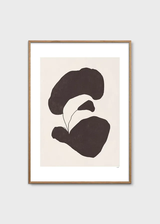 The Poster Club Botanik II Poster A4 Beige Botanik