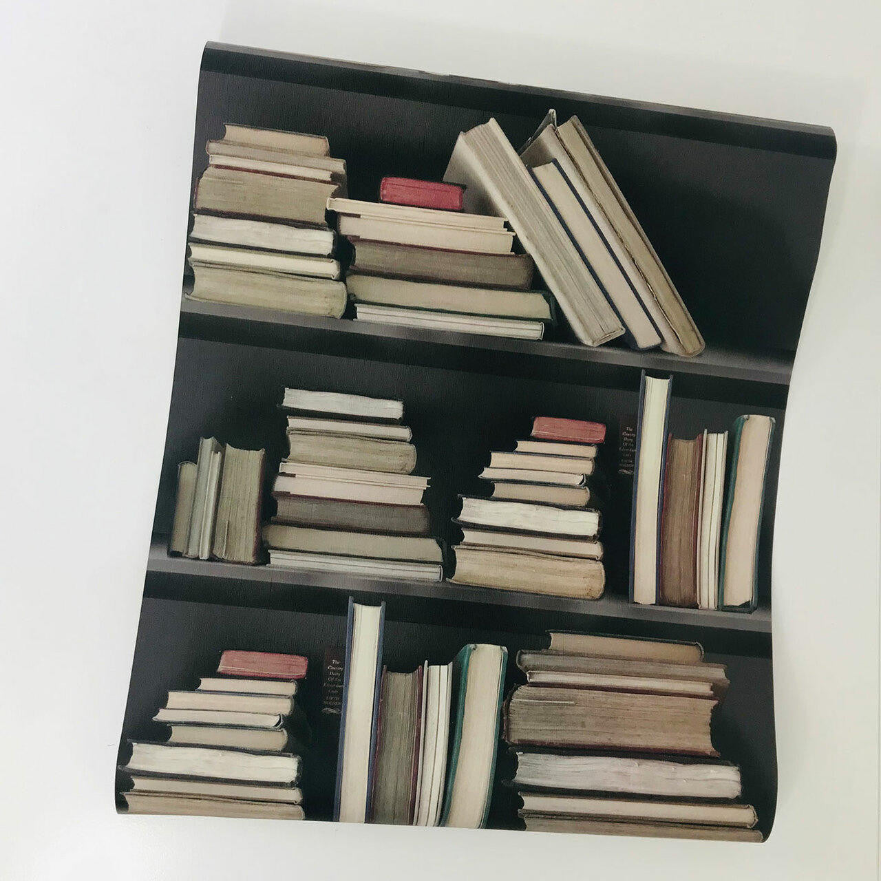 Mineheart Vintage Bookshelf Tapete Bücherregal Rolle Vintage