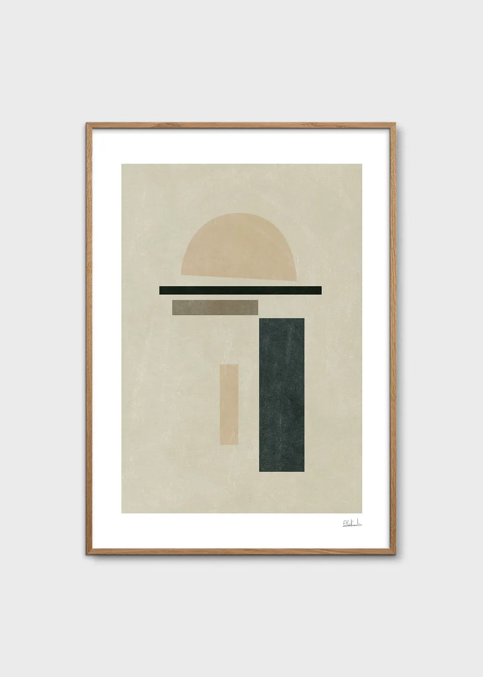 The Poster Club Impression 03 Poster 50x70 cm Abstrakt