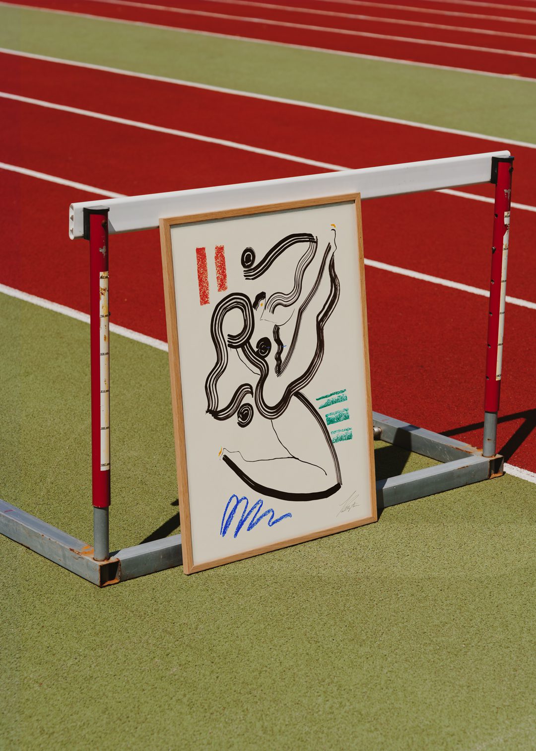 The Poster Club Gymnastics Kunstdruck 30x40 cm bunt
