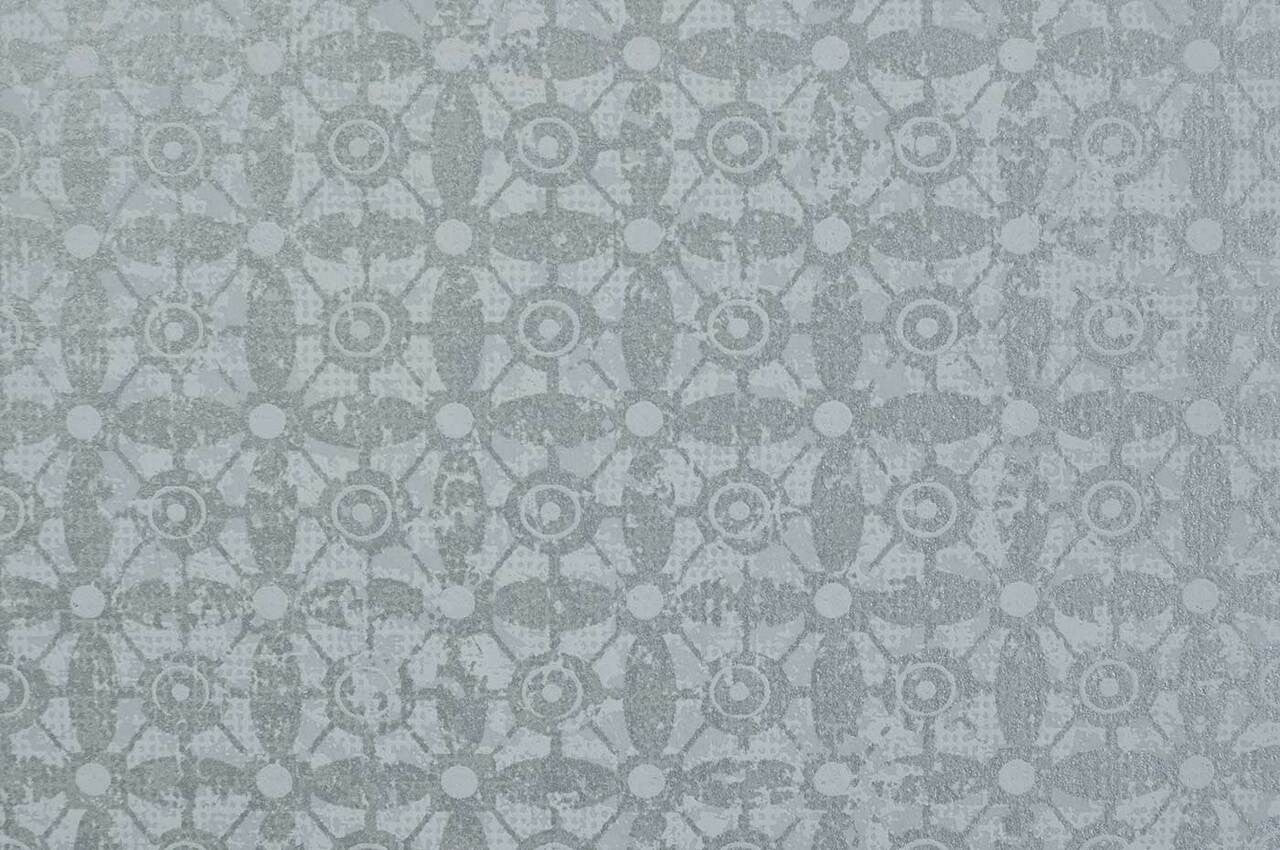 Mineheart Classico Tile Tapete Silber 53 cm x 10 m