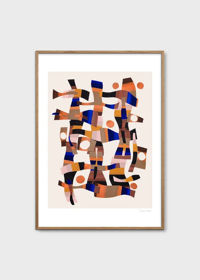 The Poster Club Cross Over Poster 30x40 cm Abstrakt