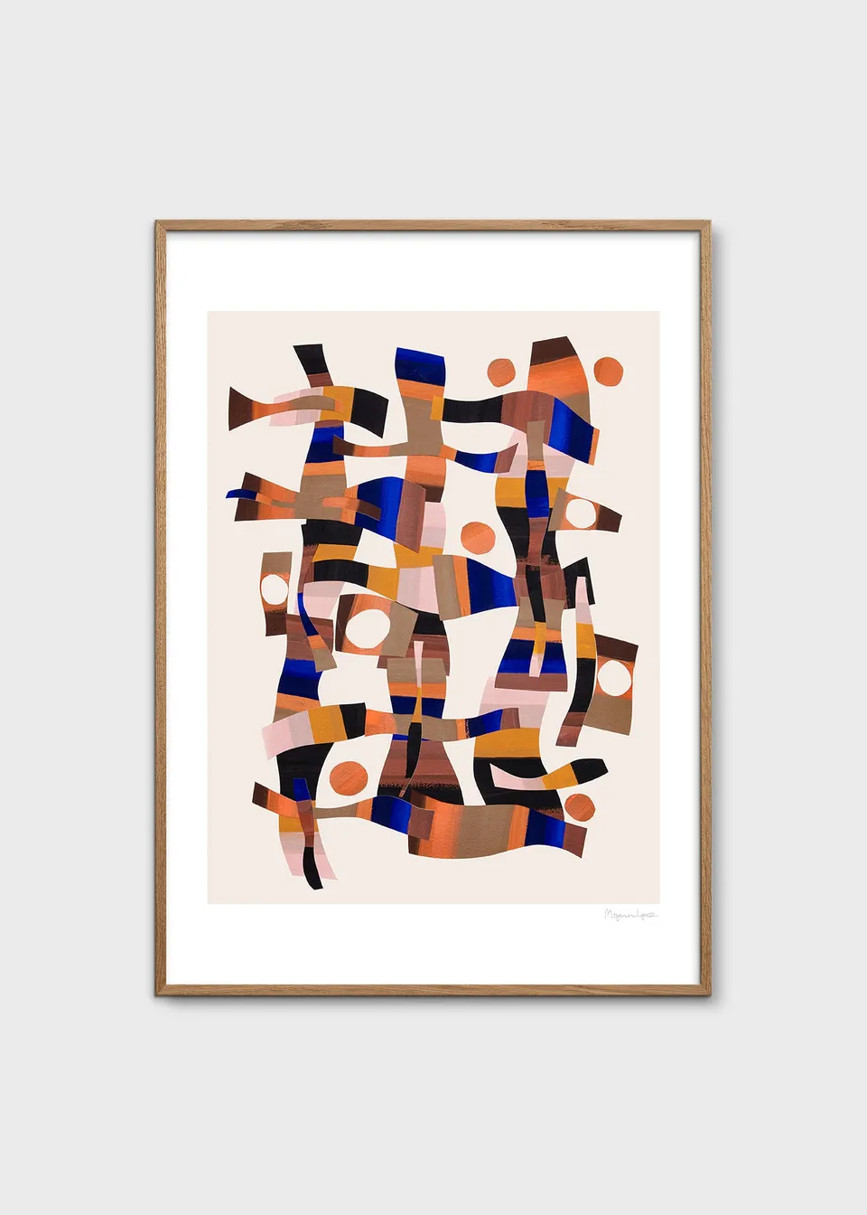 The Poster Club Cross Over Poster 30x40 cm Abstrakt