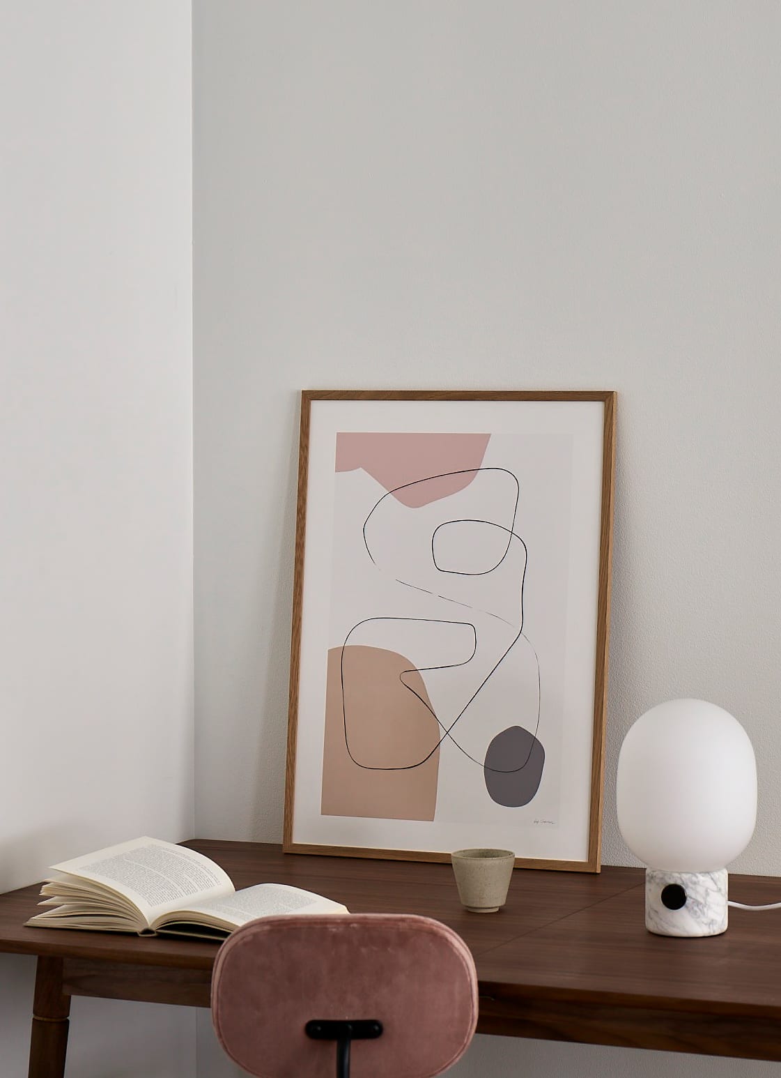 The Poster Club Art Prints NG 02 Poster 30x40 cm beige