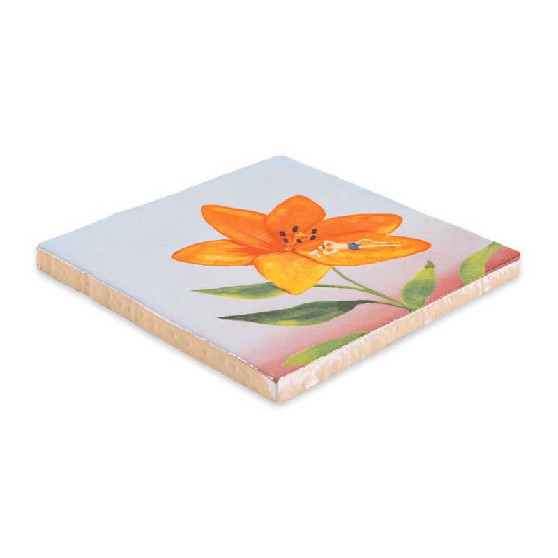 Storytiles Delft blue Unwinding Fliese 10x10 cm Entspannung