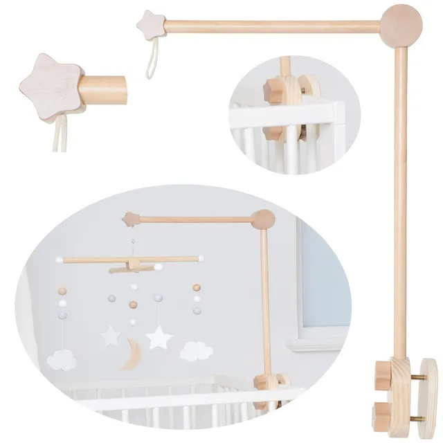 JaBaDaBaDo T234 Mobile-Arm Holz Braun Mobile-Halter