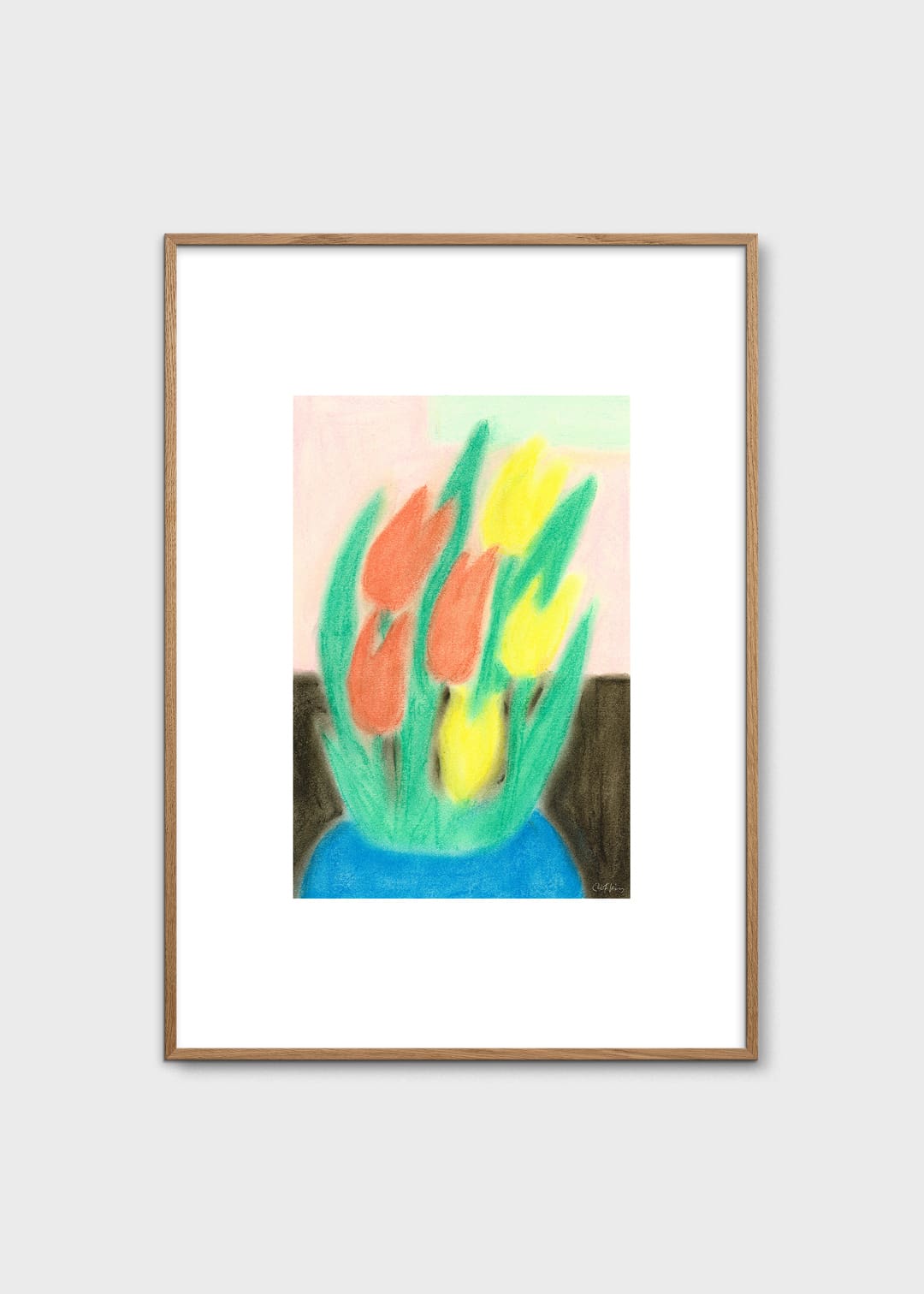 The Poster Club Tulips 09 Poster 30x40 cm floral
