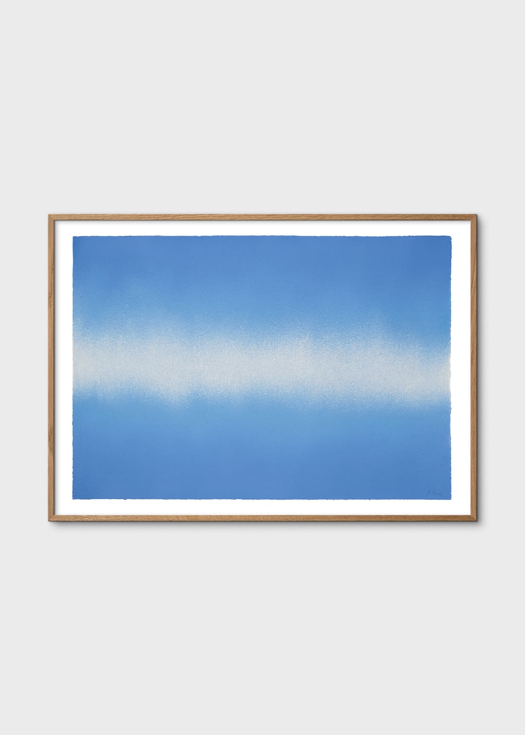 The Poster Club Art Prints Blue Interstellar Poster 30x40 blau