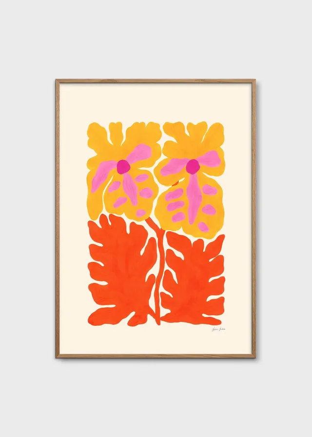 The Poster Club Overgrown Kunstdruck 30x40 cm Botanik