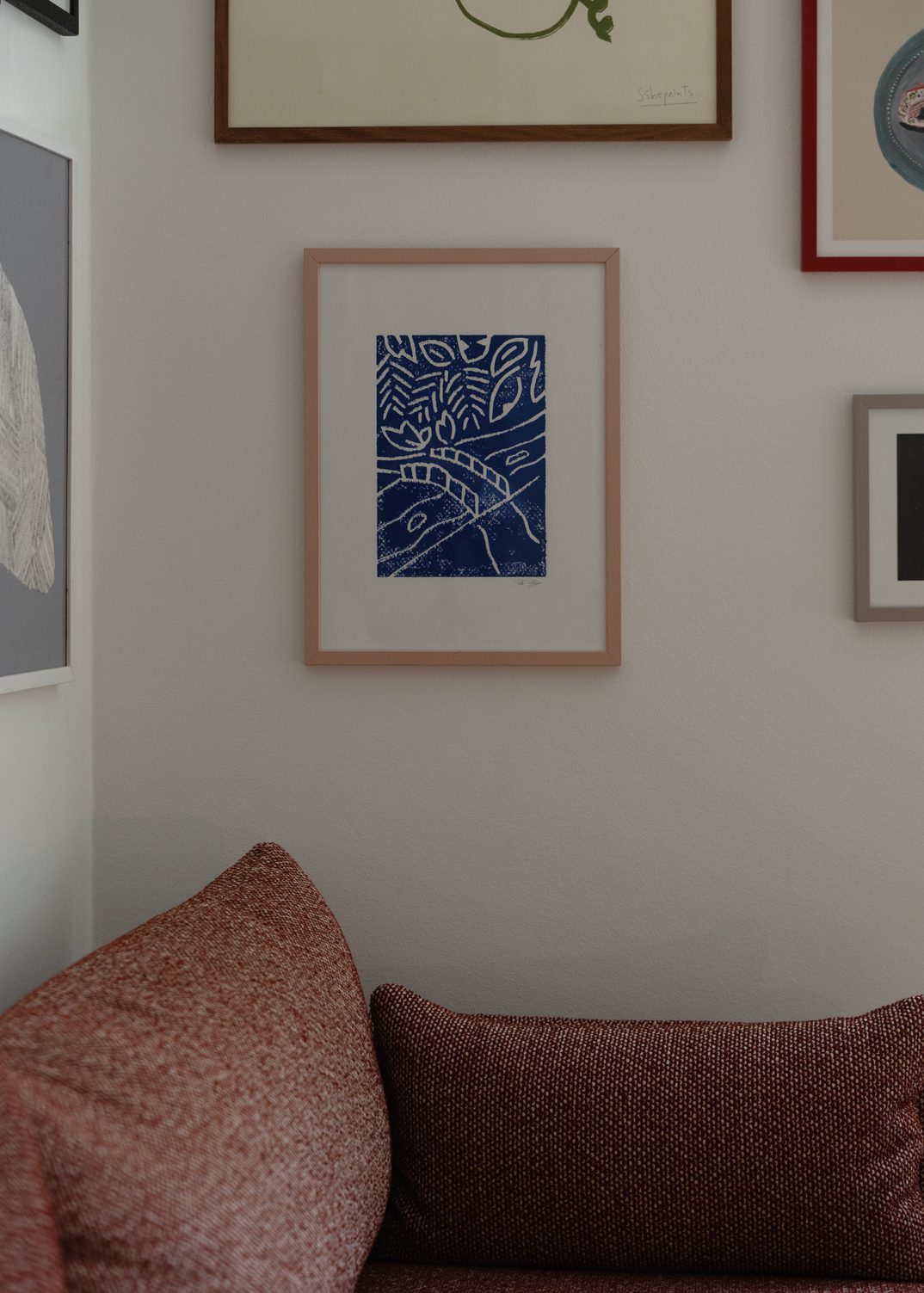The Poster Club Art Prints 3 PM Poster A4 blau