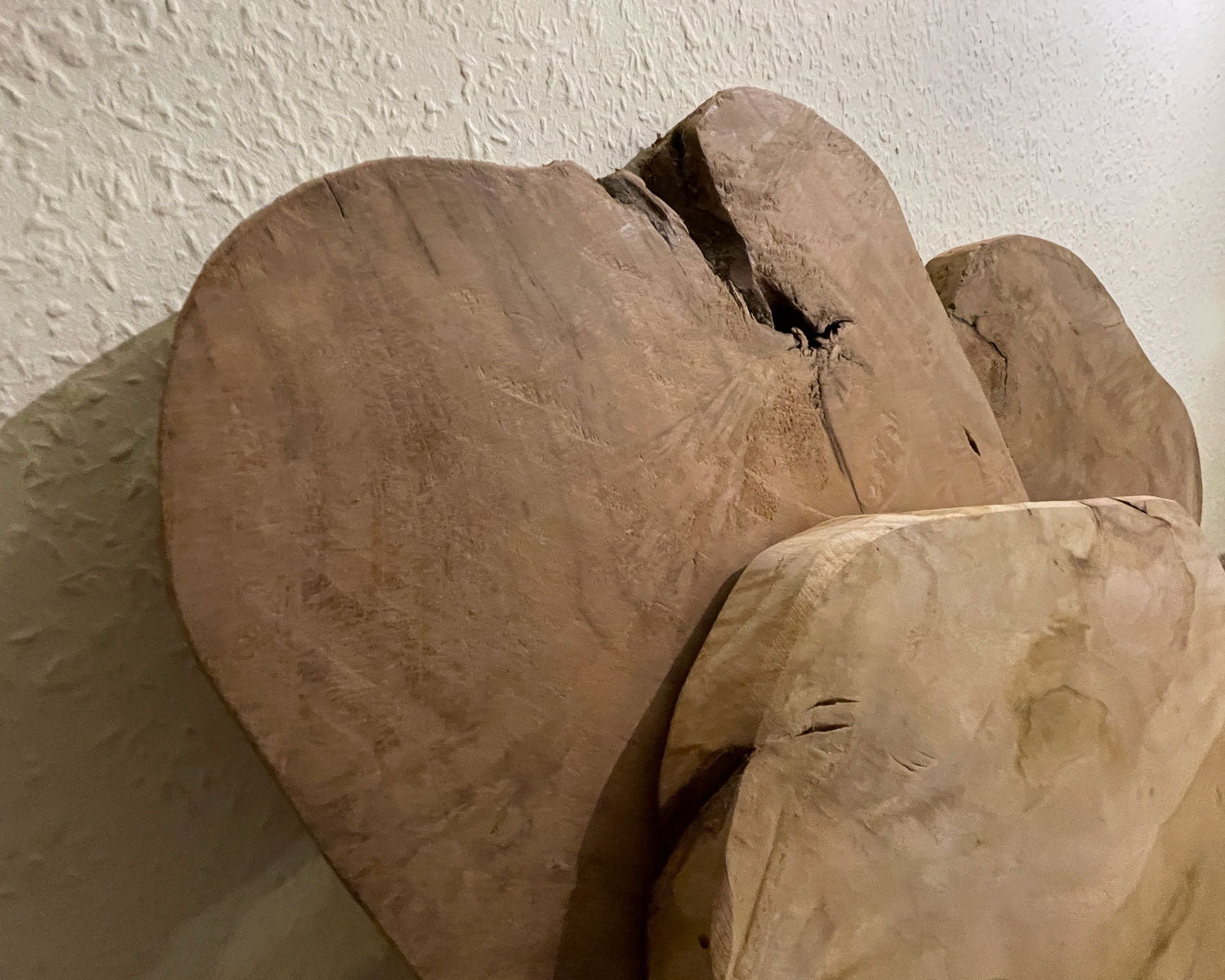 LS-LebenStil Möbel & Wohnen Beistelltisch Teakholz 45cm Braun
