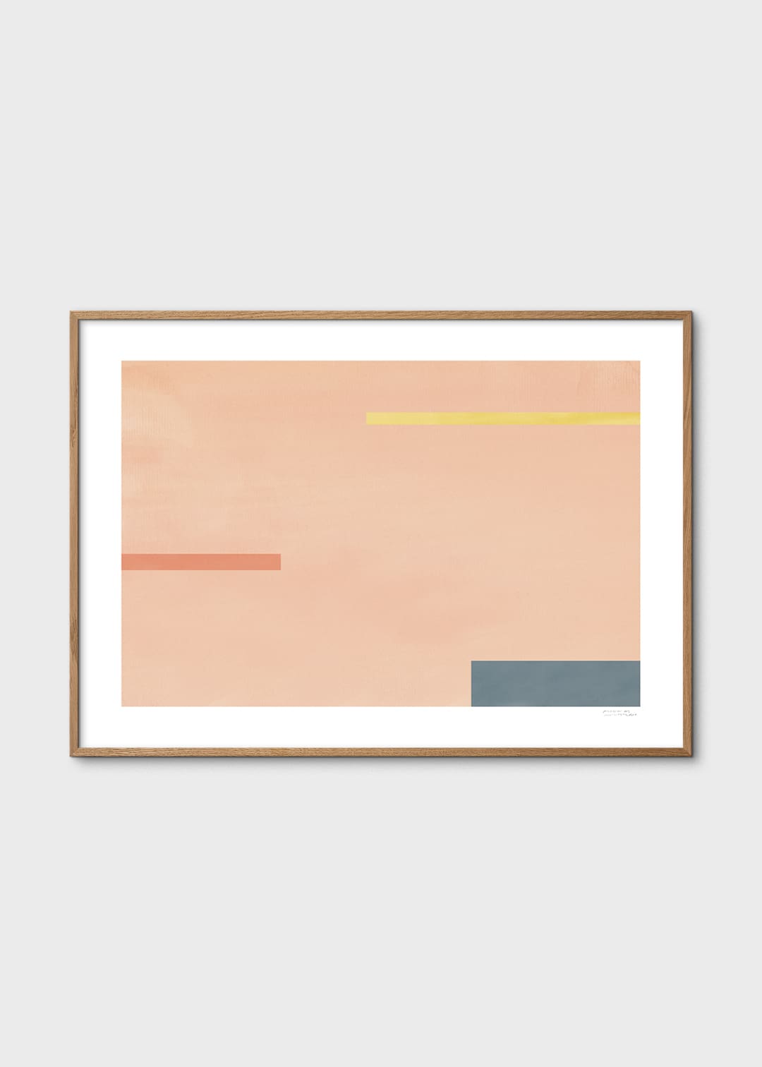 The Poster Club E1027 No 06 Poster 30x40 rosa
