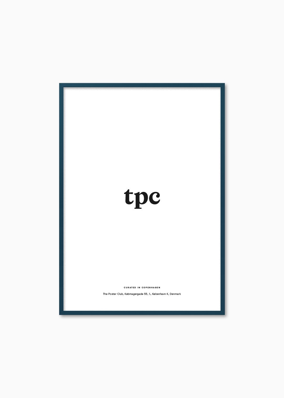 The Poster Club Frames Petrol Wood Frame Bilderrahmen 50x70 grün