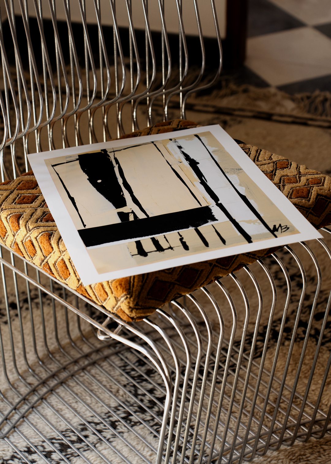 The Poster Club Art Prints Standing Poster 30x40 cm beige