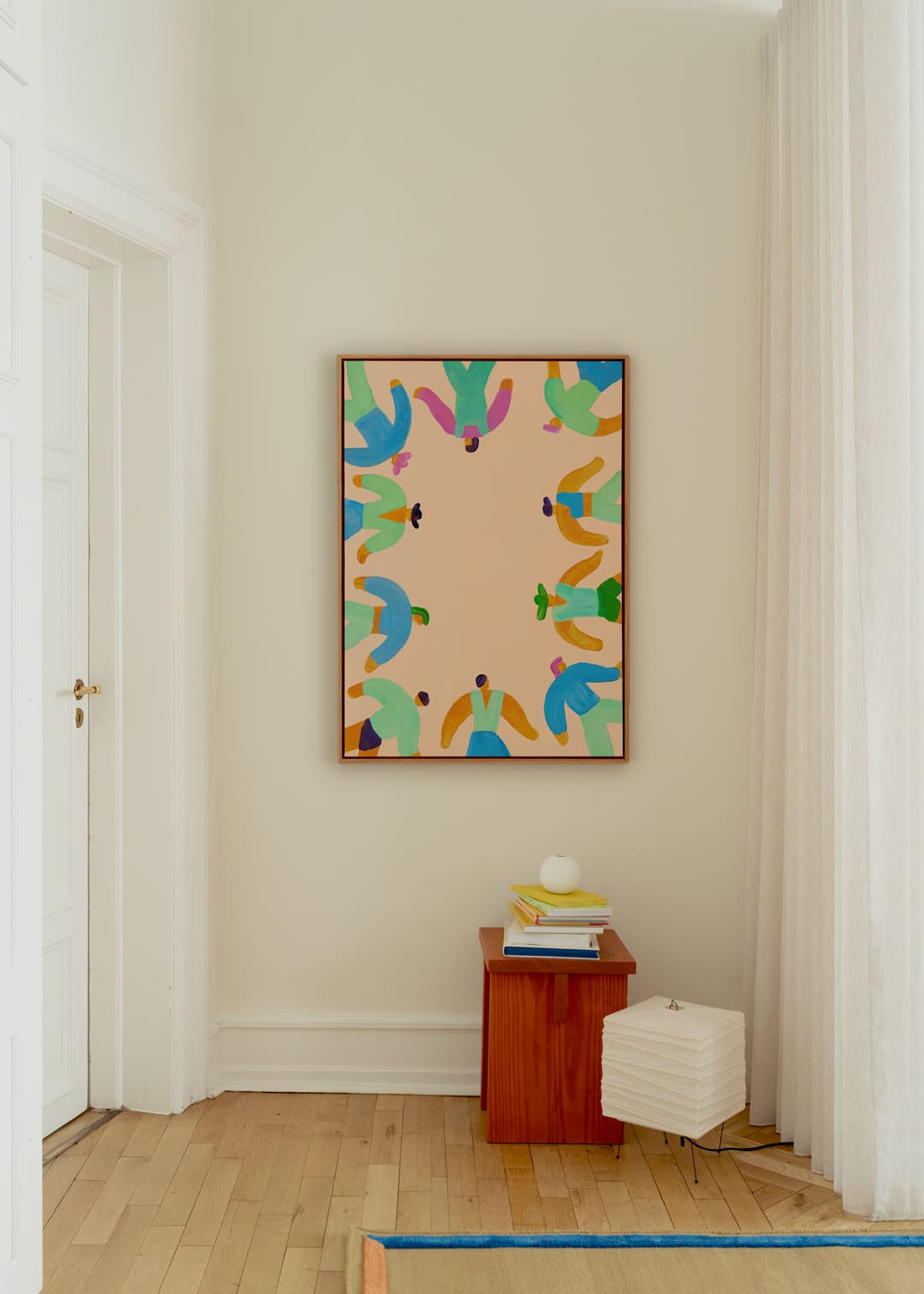 The Poster Club Art Prints On the Edge Leinwand 30x40 Beige