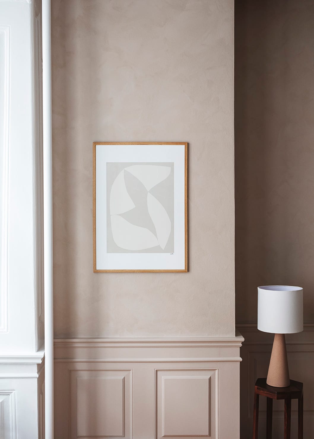 The Poster Club Art Prints Entwined Poster 30x40 cm beige