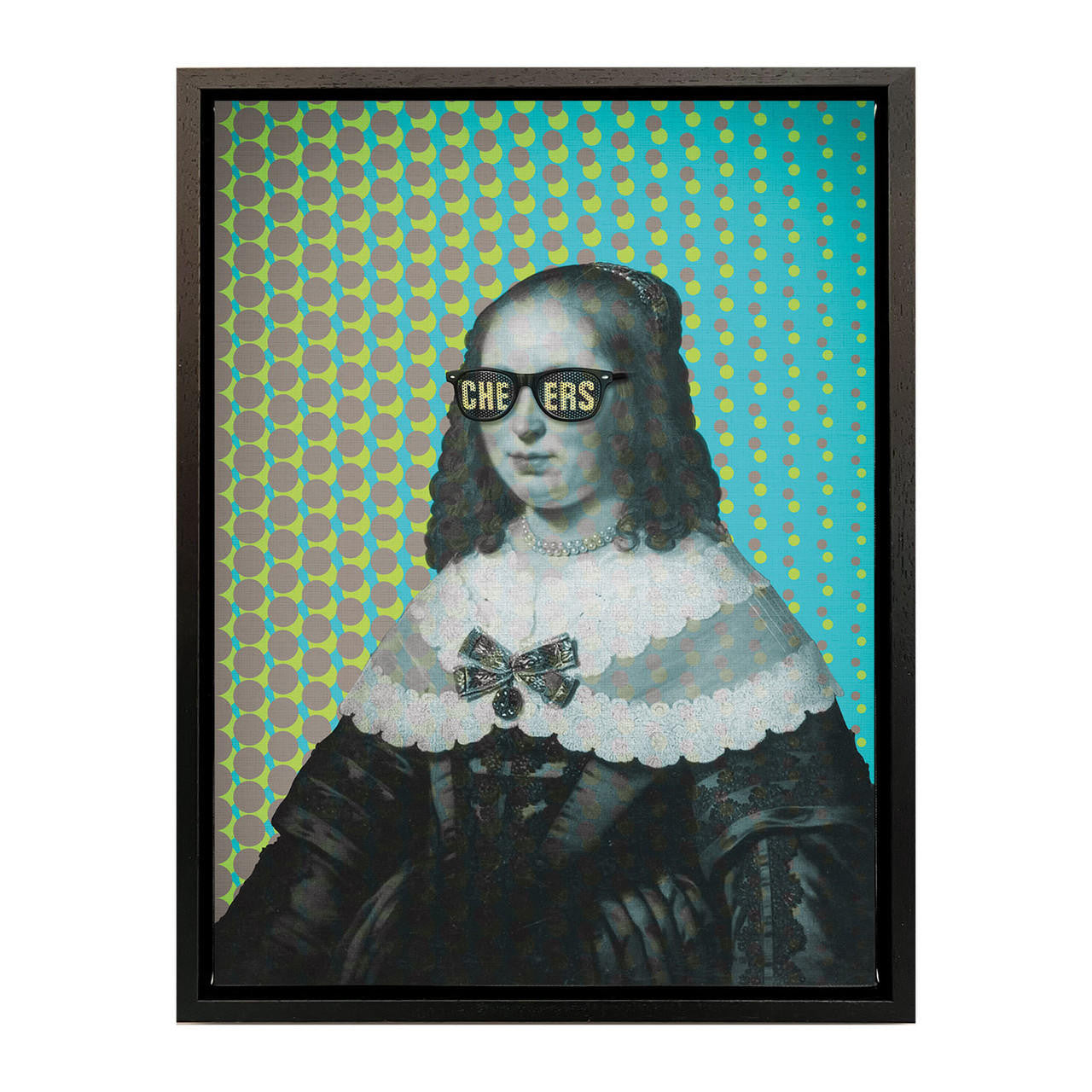 Mineheart Dotty for You Cheers Poster 30x41cm Grau Blau