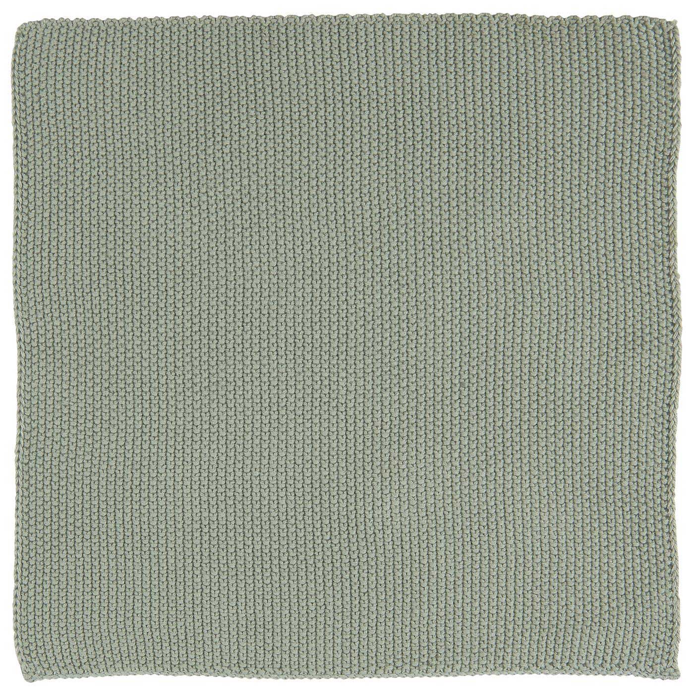 LS-LebenStil Mynte Spüllappen 25cm Grün Baumwolle Gestrickt