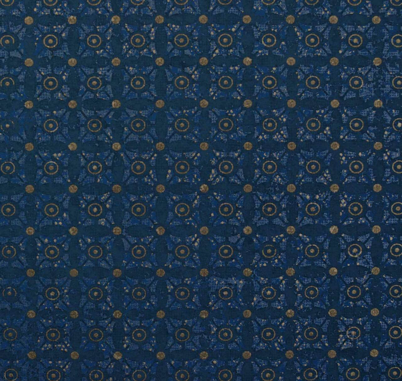 Mineheart Classico Tile Tapete Marine Blue Fliesenoptik