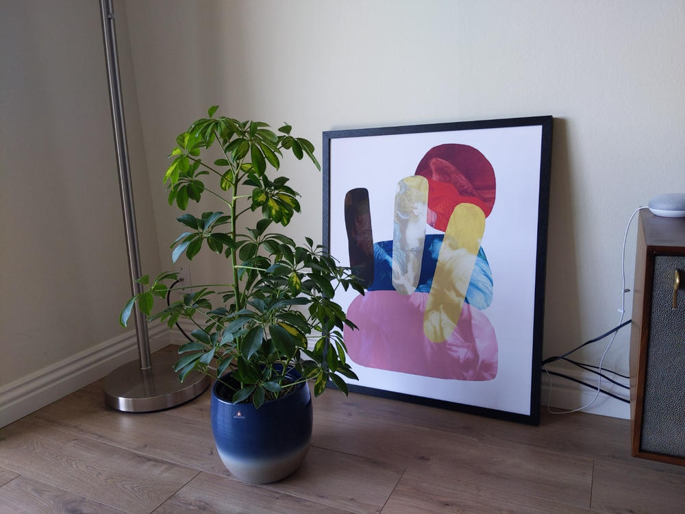 Mineheart Shape Colour Angel Wandbild 66x81 cm Rahmen