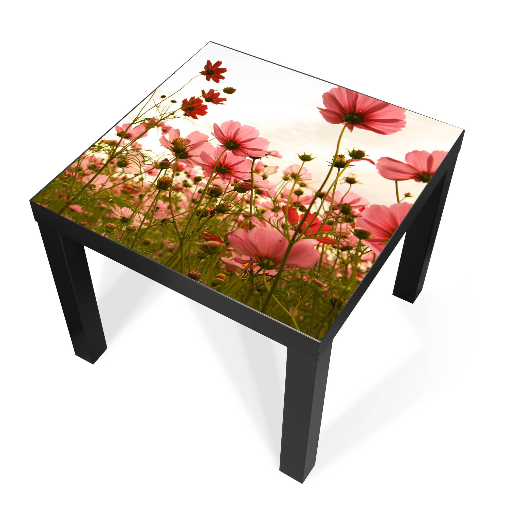 Banjado Möbelfolie Schmuckkörbchen Tischfolie 55x55 floral