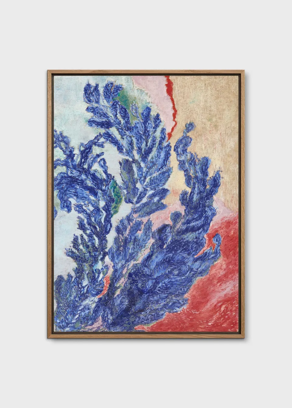The Poster Club Quiet Bloom Leinwandbild 30x40 cm beige