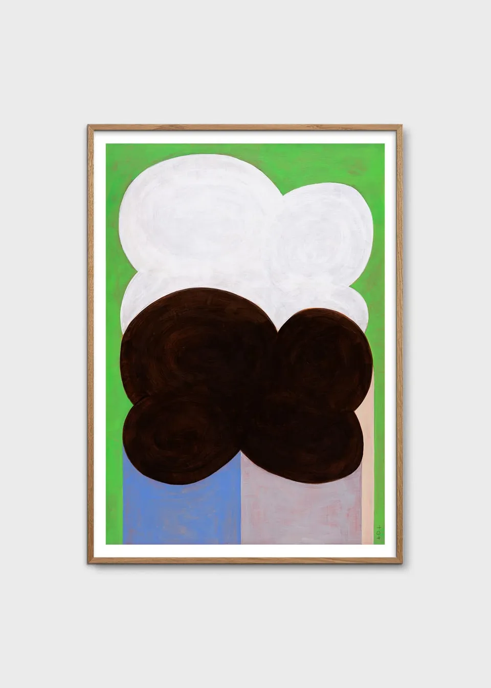 The Poster Club Cloud Stump Poster 30x40 cm abstrakt