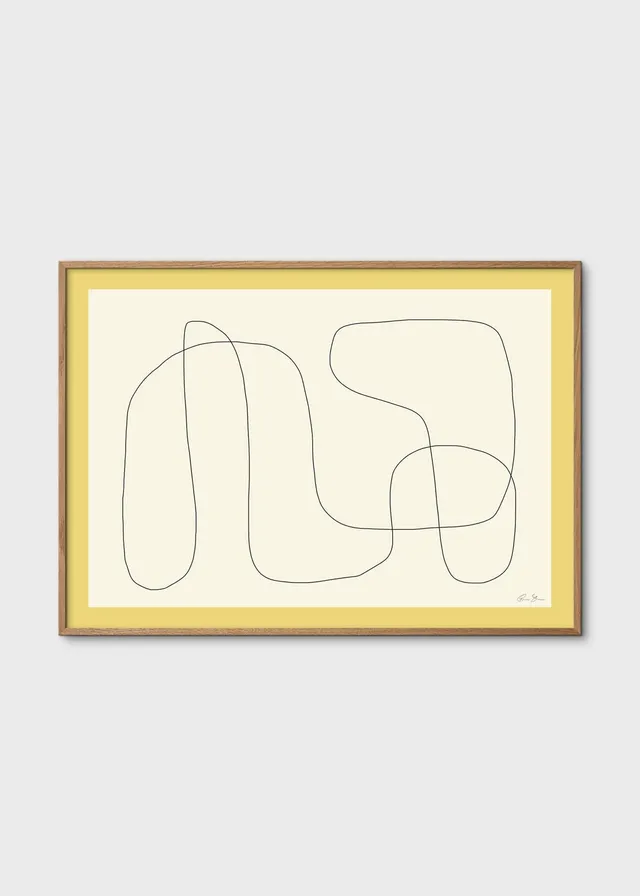 The Poster Club Composition 02 Poster abstrakt beige